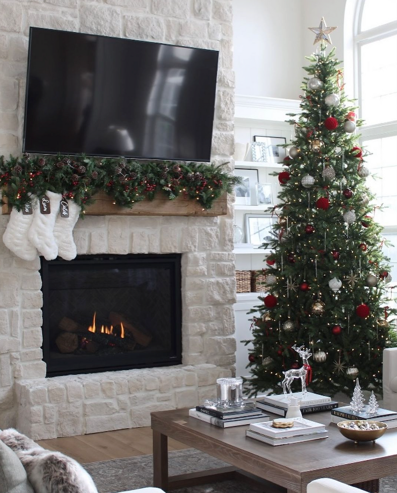 10' Alpine Fir Slim Artificial Christmas Tree Unlit