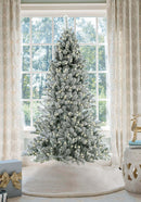 10' Prince Flock® Artificial Christmas Tree with 750 Warm White LED Lights