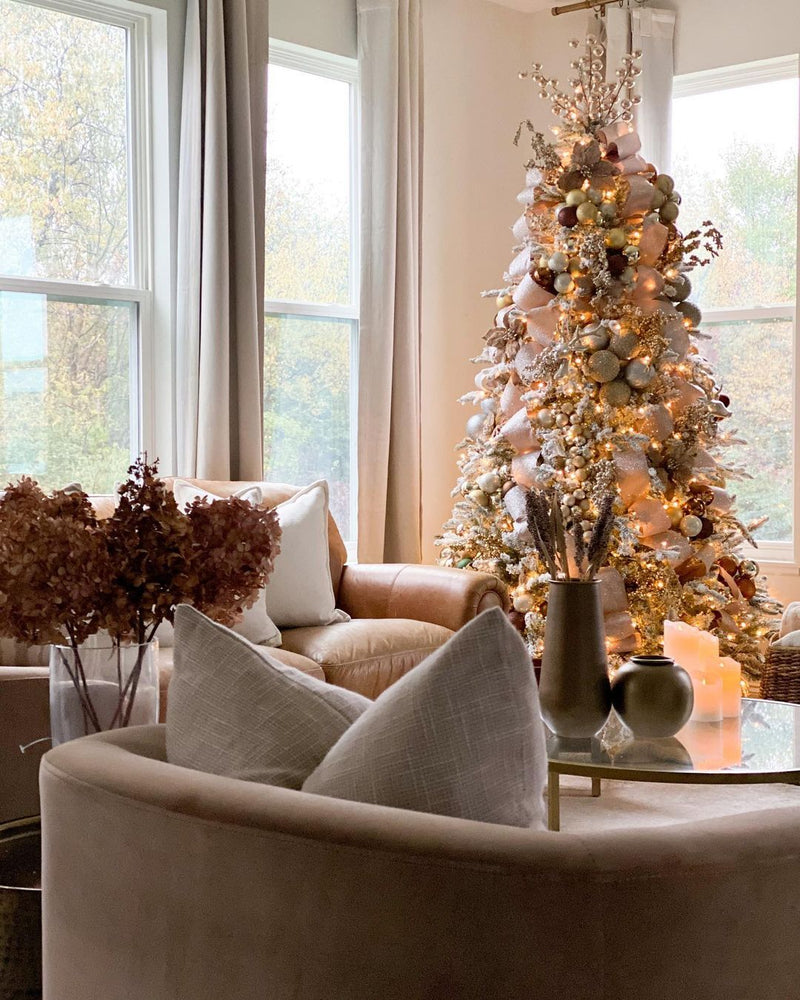 10' Queen Flock® Artificial Christmas Tree Unlit